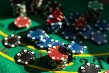 Hand history — tracked in your account Mobile phone screen showing Casino Hold'em hand history